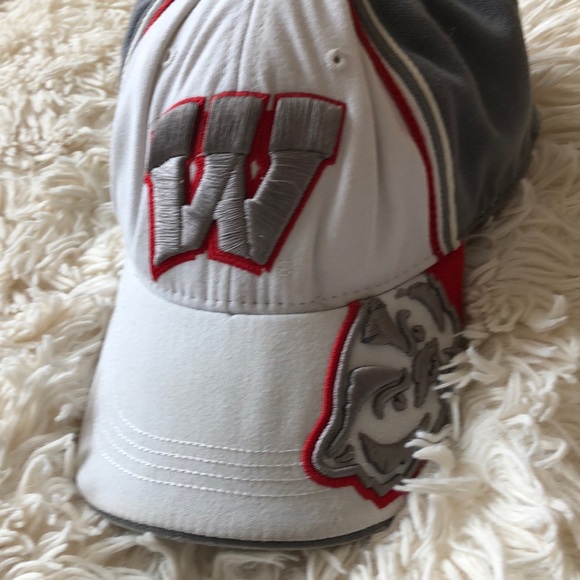 one fit Other - Wisconsin Badgers Bucky baseball cap hat 1 Fit L